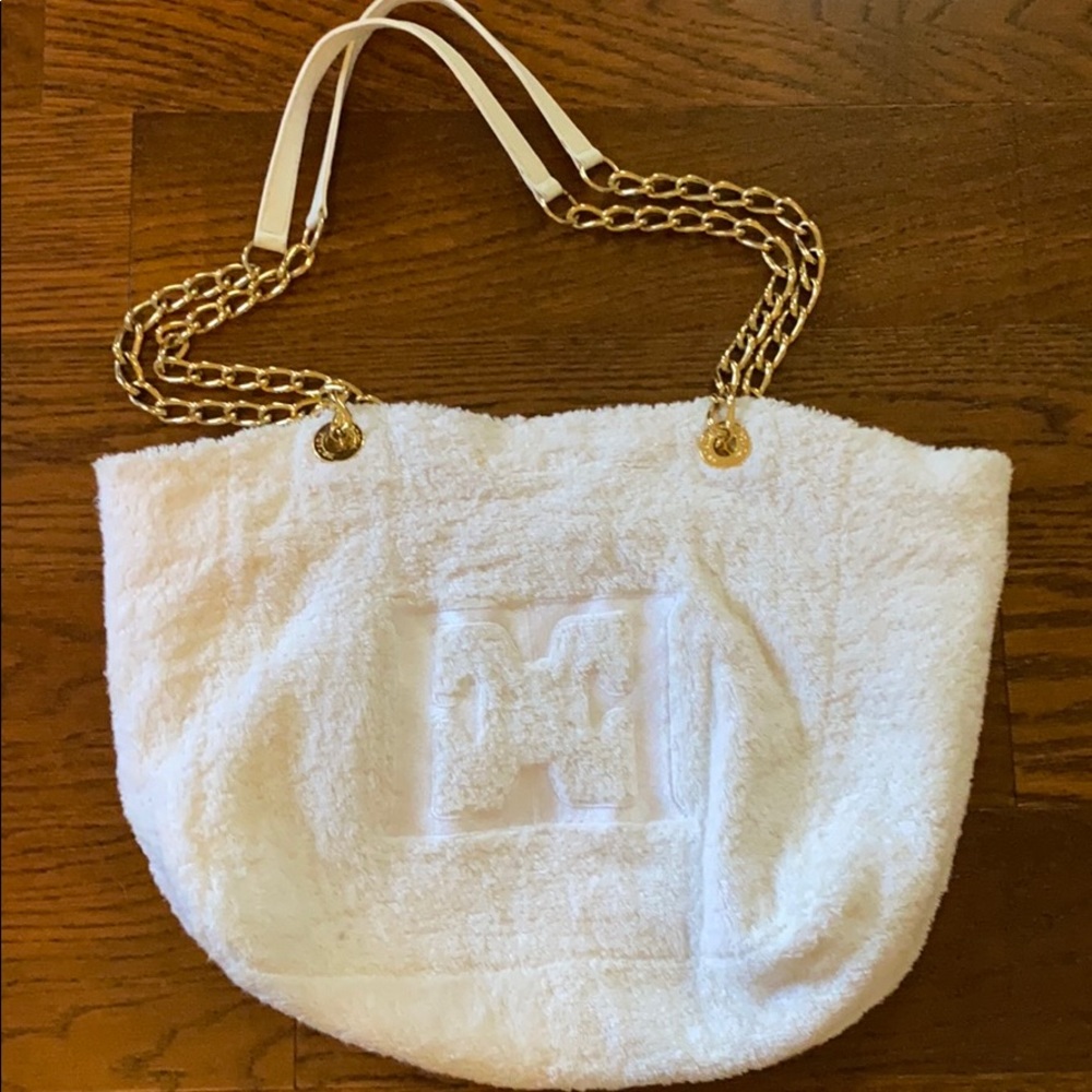 Escada terry cloth bag